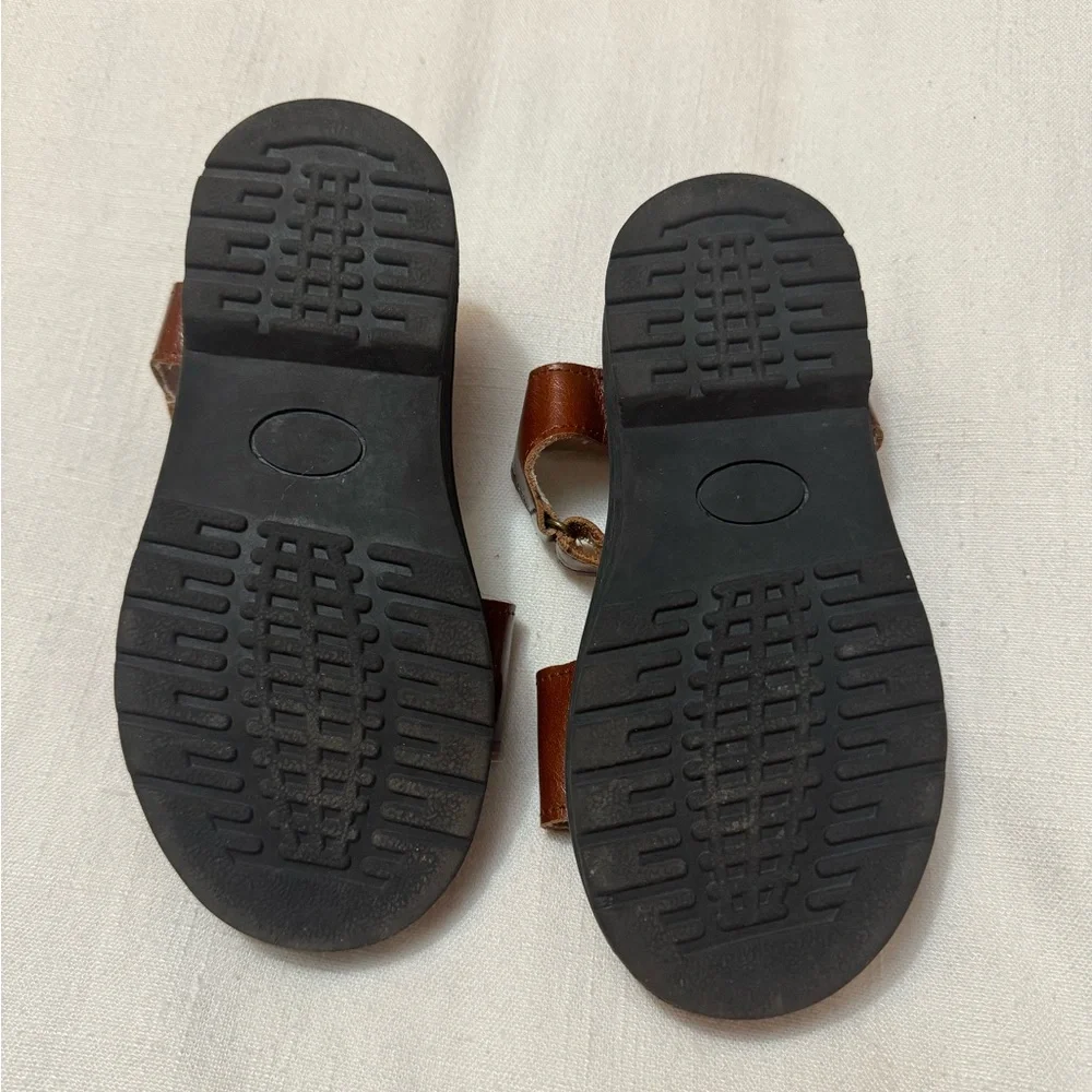 Piper Finn | Lug Soled Sandal in Cognac | 11